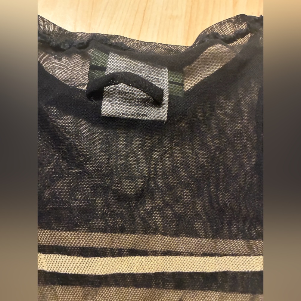 ARCHIVAL JPG MAILLE STRIPED MESH TOP - Picture 6 of 11
